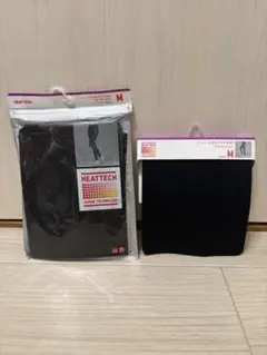 UNIQLO ヒートテックレギンス ブラックM 2枚セット 未開封