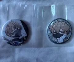 桃源暗鬼 ローソン グリッター缶バッジ 皇后崎