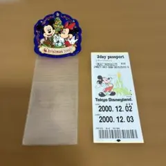 東京ディズニーランド 2000年 クリスマス パスポートホルダー