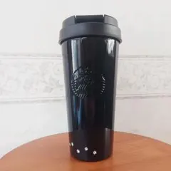 未使用✨ スターバックス ハロウィン2025 ステンレスボトル 猫　ブラック