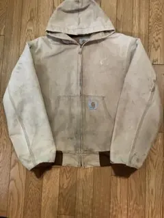 ぴ*ー様 90s carhartt アクティブジャケット　良フェード