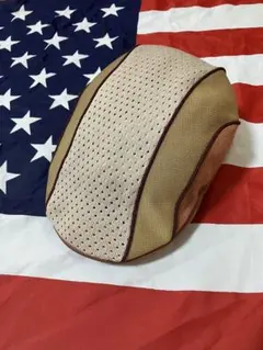 00s KANGOL メッシュ ハンチングキャップ 2トーン ブラウン M