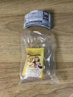 ミッキーマウ銀座のキャラメルケーキ　スクイーズマスコット　ミニーマウス