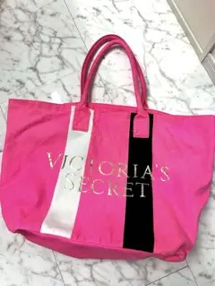 Victoria's Secret トートバッグ キャンパス素材　ピンク