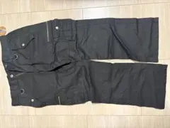 BURBERRY BLACK LABEL ブラックカーゴパンツ 76のサムネイル