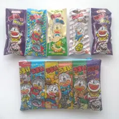 うまい棒 ガチャ 消しゴム 5個セット ポーチ付き コンプリート