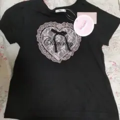 ✨新品♥️マジョレッティ／ぴふわ／半袖 Tシャツ ／ブラック✨