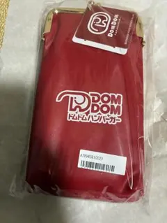 ドムドムハンバーガー ウォレット付きスマホショルダーポーチ / 赤のサムネイル