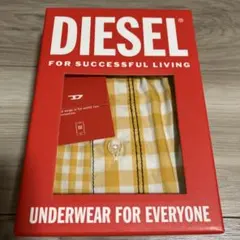DIESEL トランクス　M イエローチェック