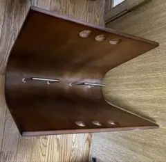 木製オープンスタイル本棚 ブラウン