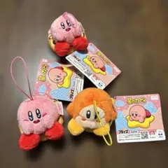 星のカービィ ドーナツ型ぬいぐるみストラップ 3個セット