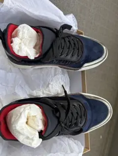 Christian Louboutin スニーカー ネイビー/レッド