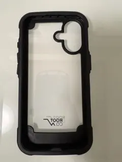 ROOT CO. iPhone16用　ブラックハードケース
