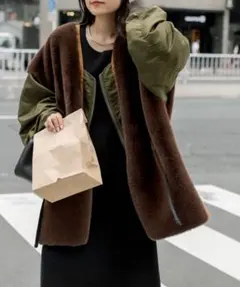 2025年最新】エシンタ ファー切替ジャケットの人気アイテム - メルカリ