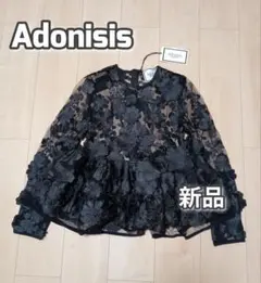 今期 完売品 Adonisis アラベスクレースBIGリボンブラウス - メルカリ
