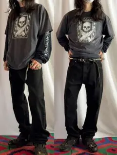 古着 ビンテージ 90sリーバイス 黒 フレアパンツ 517希少 美品 希少