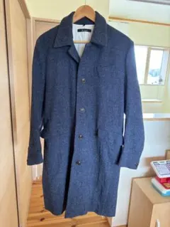 Johnbull チェスターコート ダークブルー