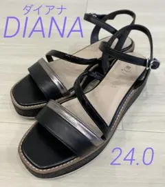 ダイアナ　DIANA 24.0 24cm サンダル