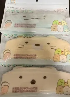 すみっコぐらし ヘアバンド 3点セット　とかげ　ねこ　しろくま
