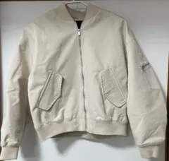 JORDAN MA-1ジャケット クリーム色