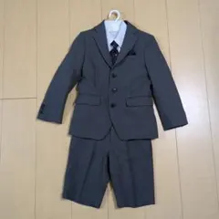 オリバーハウス　キッズ スーツ グレー 120cm 5点