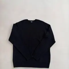 プレミアムラムクルーネックセーター ニット