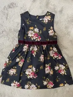 ロペピクニック　花柄ノースリーブワンピース 110