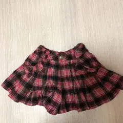 キュロット スカート チェック