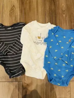 長袖ロンパース3枚セット　70サイズ　GAP