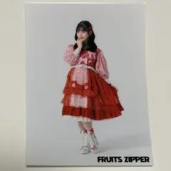 FRUITS ZIPPER月足天音 生写真 トクポ ヒョウ柄衣装 - メルカリ