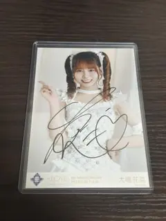イコラブ 周年ツアー　 宝石衣装　生写真　大場花菜　直筆