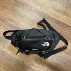 ノースフェイス グレー×ブラック ウェストバッグ NM62402