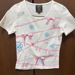 CLATHAS 半袖Tシャツ リボン 花柄のサムネイル