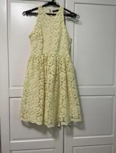 美品　ZARA 総レースワンピース