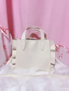 ♡フリル付きショルダーバッグ♡新品未使用