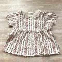 女の子　90cm トップス　襟付き　コムサデモード