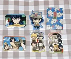 鬼滅の刃 嘴平伊之助 竈門炭治郎 我妻善逸 禰豆子 ダイカットステッカー