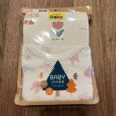 しまむら　長袖ロンパース　肌着　コットン　女の子