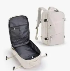 HOMIEE 旅行リュック ホワイト 40L バックパック