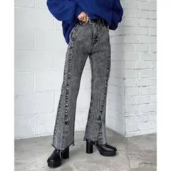 PAGEBOY フロントスリットジーンズ