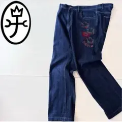 カステルバジャック　ストレッチ デニム パンツ FELIX the cat 薄手のサムネイル