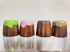 食品サンプル・樹脂製】ソフトクリームサンプル中古美品3個セット 