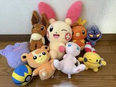 ポケモン　ぬいぐるみ　まとめ売り　9体