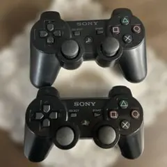 ジャンク品　SONY プレイステーション コントローラー 2個セット