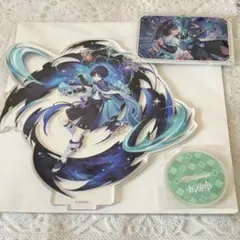原神 放浪者 GiGO アクリルスタンド ウエハース シール
