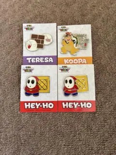 スーパーマリオ ピンバッジセット