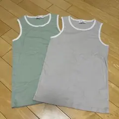ZARA タンクトップ２枚セット　13-14 164のサムネイル