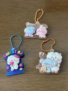 BT21 ラバーキーホルダー
