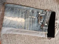 デニムショルダーバック