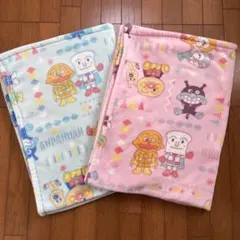 アンパンマン フリースブランケット 2枚セット